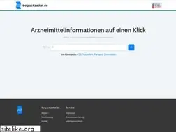Sites similar to beipackzettel.de
