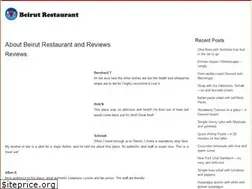 Sites similar to beirutrestaurant.net