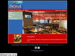 Sites similar to beirutrestaurantanddeli.com