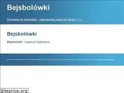 Sites similar to bejsbolowki.pl
