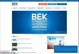 Sites similar to bek.org.tr