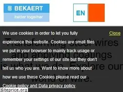 Sites similar to bekaert.com