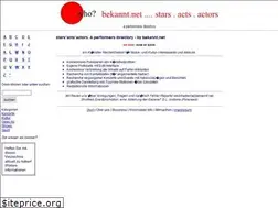 Sites similar to bekannt.net