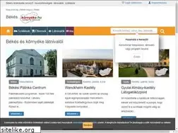 Sites similar to bekes.kornyeke.hu
