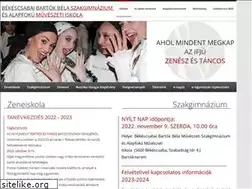 Sites similar to bekesbartok.hu