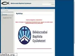 Sites similar to bekescsaba.baptist.hu