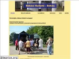Sites similar to bekesikelteto.hu