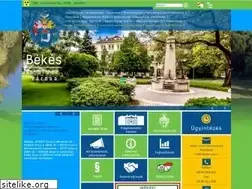Sites similar to bekesvaros.hu