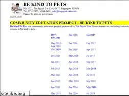 Sites similar to bekindtopets.com
