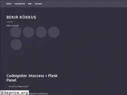 Sites similar to bekirkokkus.com