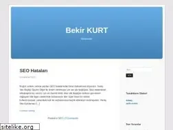 Sites similar to bekirkurt.com.tr