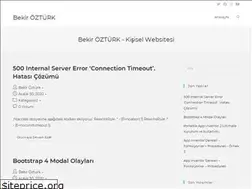 Sites similar to bekirozturk.com.tr