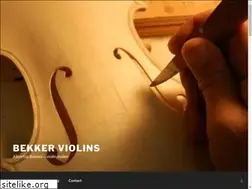Sites similar to bekkerviolins.com