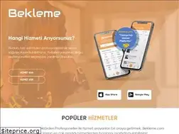 Sites similar to bekleme.com