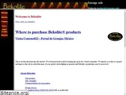 Sites similar to bekolite.com