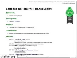 Sites similar to bekreyev.ru