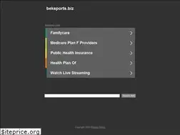 Sites similar to beksports.biz