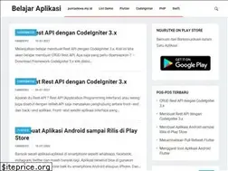 Sites similar to belajaraplikasi.com