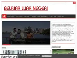 Sites similar to belajarluarnegeri.com