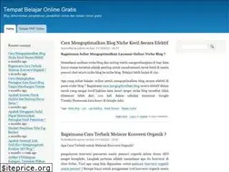 Sites similar to belajaronlinegratis.com