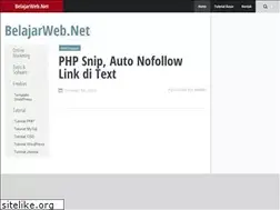 Sites similar to belajarweb.net