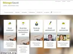 Sites similar to belangersauve.com