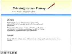 Sites similar to belastingservicevenray.nl