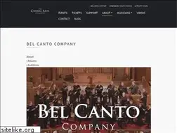 Sites similar to belcantocompany.com