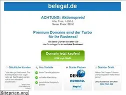 Sites similar to belegal.de