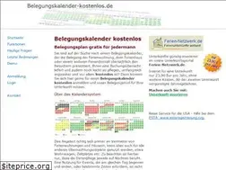 Sites similar to belegungskalender-kostenlos.de