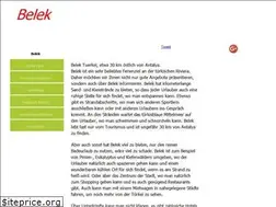 Sites similar to belek-tuerkei.de