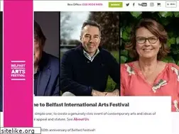 Sites similar to belfastinternationalartsfestival.com