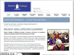 Sites similar to belfastseniorcollege.org