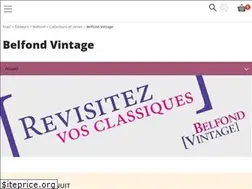 Sites similar to belfond-vintage.fr