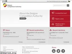 Sites similar to belgiancompetition.be