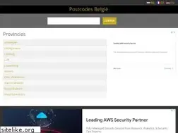Sites similar to belgie-postcodes.be