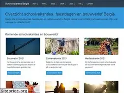 Sites similar to belgieschoolvakanties.be