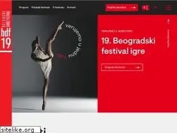 Sites similar to belgradedancefestival.com