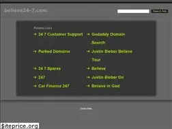 Sites similar to believe24-7.com