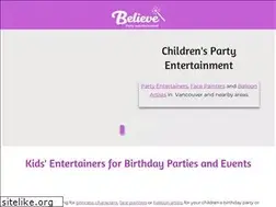 Sites similar to believepartyentertainment.com