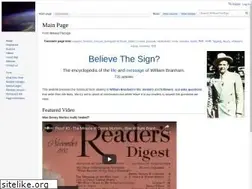 Sites similar to believethesign.com