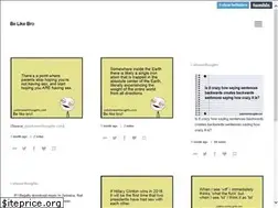 Sites similar to belikebro.com