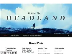 Sites similar to beliketheheadland.com