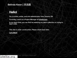 Sites similar to belindakwan.com