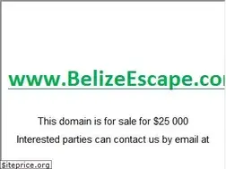 Sites similar to belizeescape.com