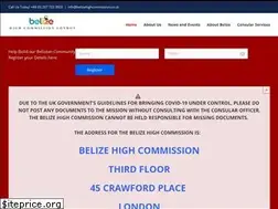 Sites similar to belizehighcommission.co.uk