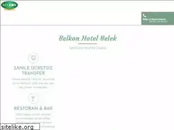 Sites similar to belkonhotel.com