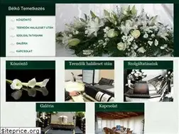 Sites similar to belkotemetkezes.hu