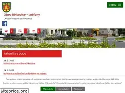 Sites similar to belkovice-lastany.cz