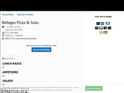 Sites similar to bellagiopizzatn.com